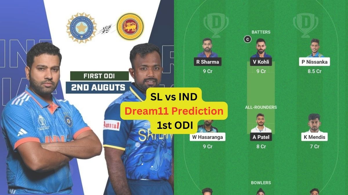 SL vs IND Dream11 Prediction in Hindi, 1st ODI, प्लेइंग इलेवन, पिच रिपोर्ट, Dream11 Team, इंजरी अपडे...