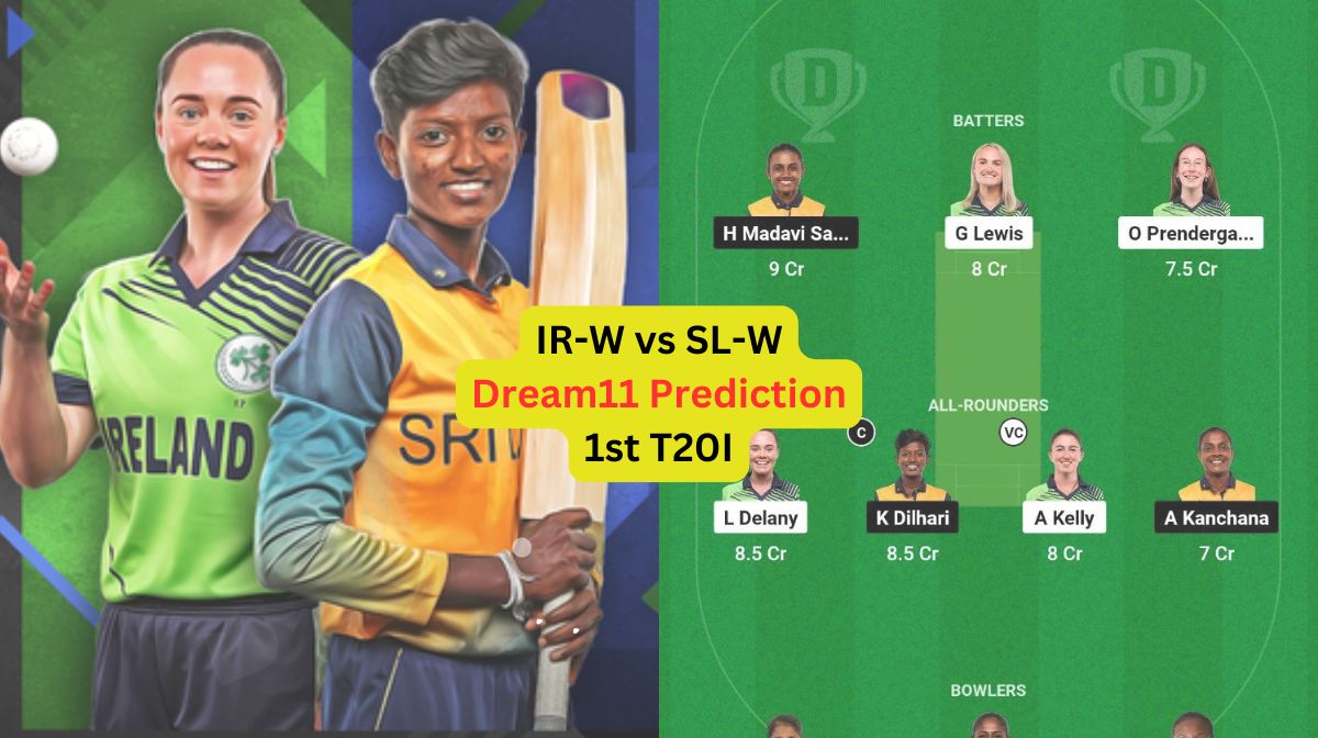 IR-W vs SL-W Dream11 Prediction in Hindi, 1st T20I, प्लेइंग इलेवन, पिच रिपोर्ट, Dream11 Team, इंजरी...