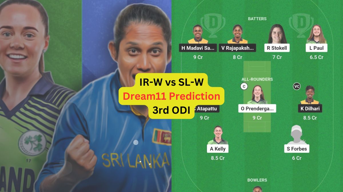IR-W vs SL-W Dream11 Team