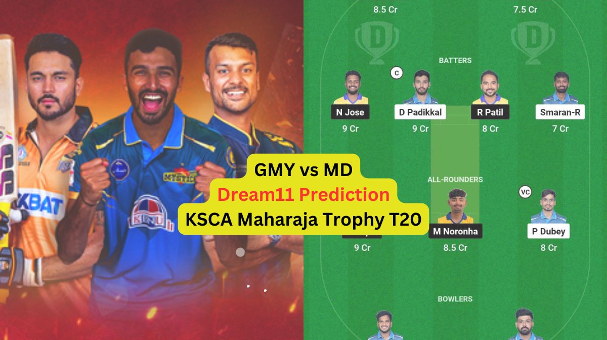 GMY vs MD Dream11 Prediction in Hindi, Match 12, प्लेइंग इलेवन, पिच रिपोर्ट, Dream11 Team, इंजरी अपड...