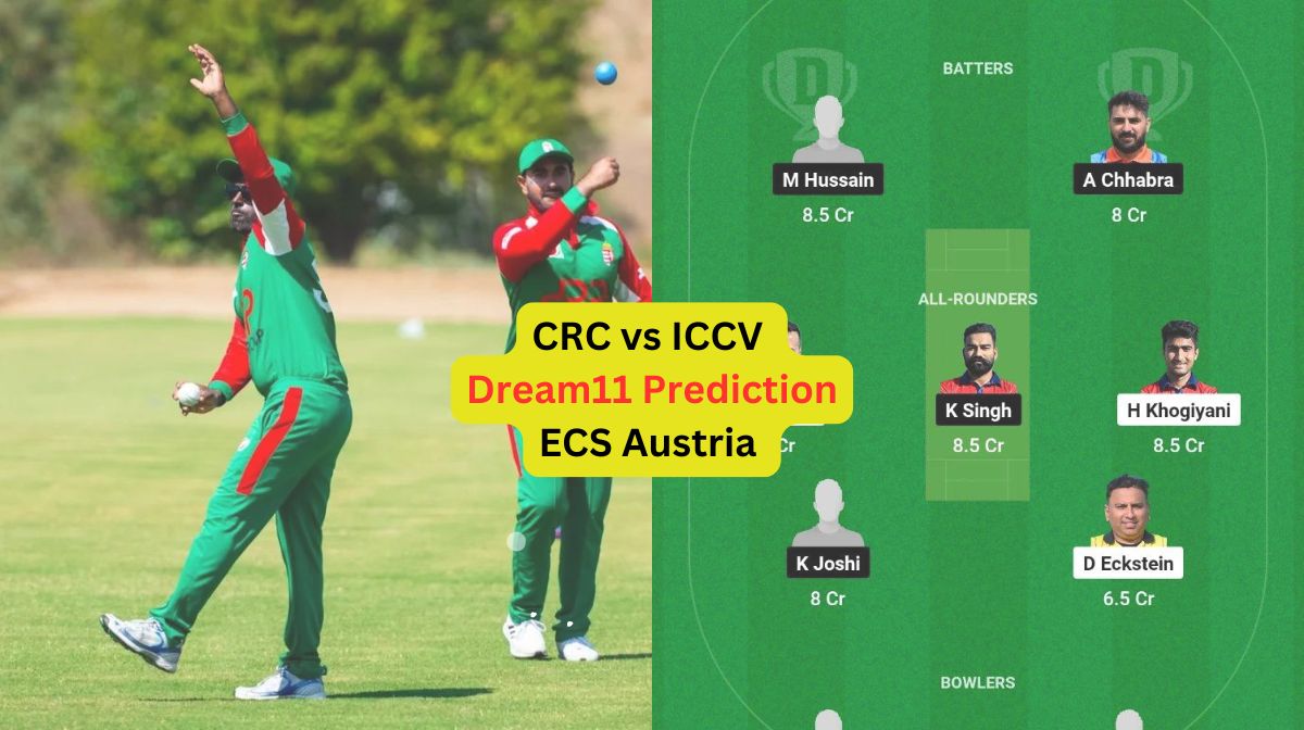 CRC vs ICCV Dream11 Prediction in Hindi