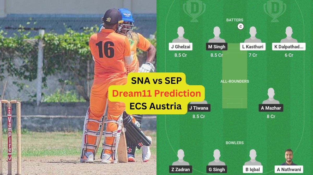 SNA vs SEP Dream11 Prediction