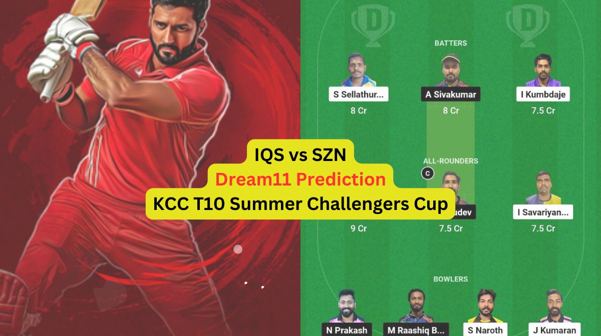 IQS vs SZN Dream11 Prediction in Hindi