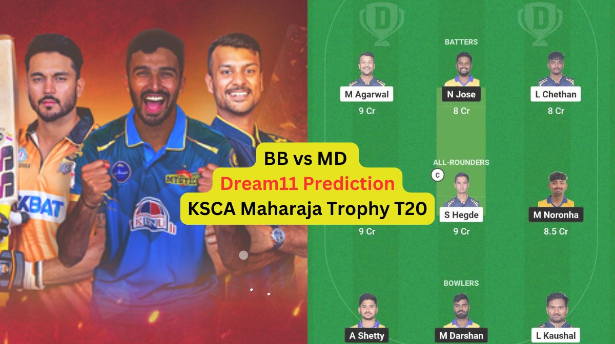BB vs MD Dream11 Prediction in Hindi, Match 29, प्लेइंग इलेवन, पिच रिपोर्ट, Dream11 Team, इंजरी अपडे...