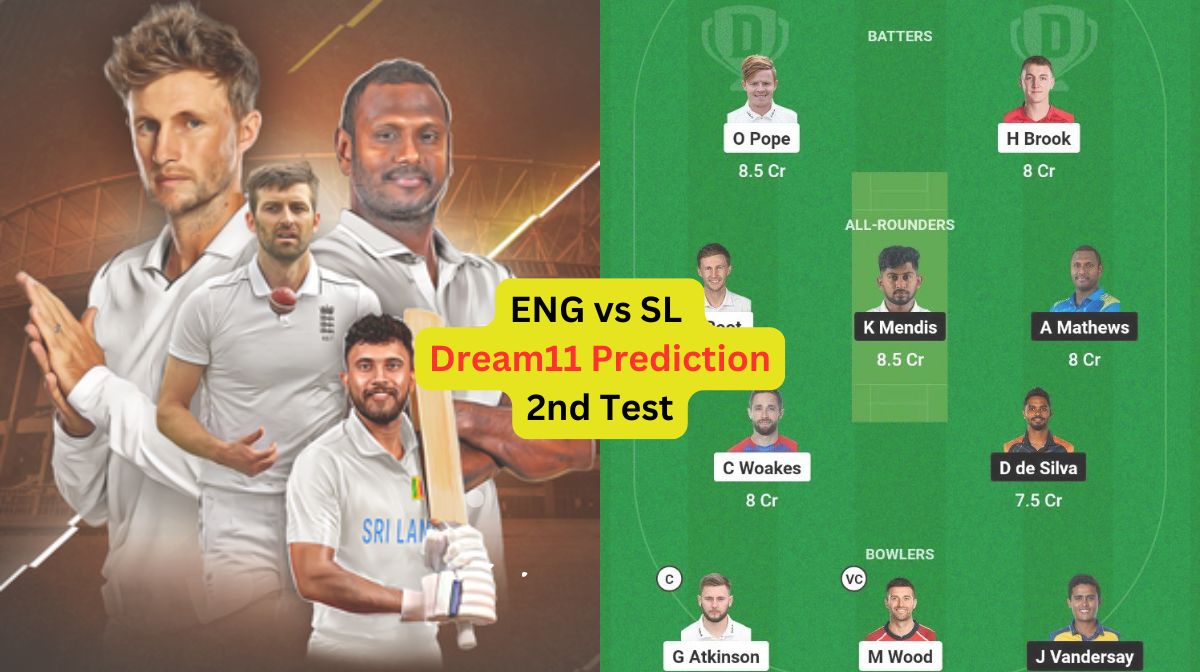 ENG vs SL Dream11 Prediction