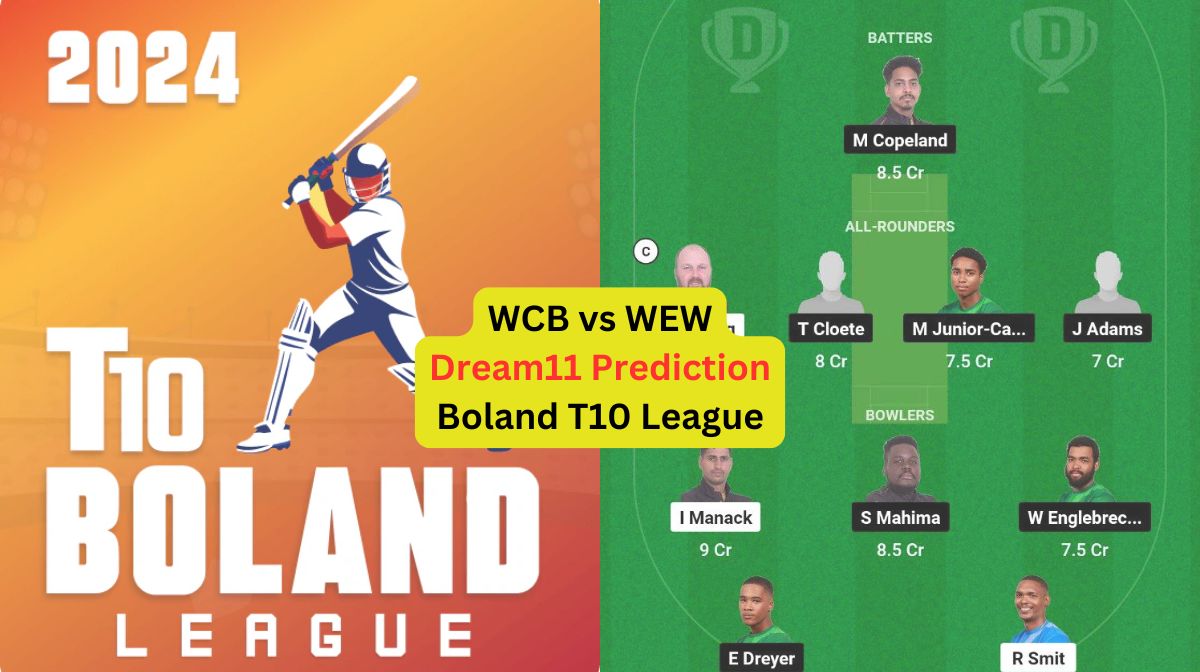WCB vs WEW Dream11 Prediction in Hindi