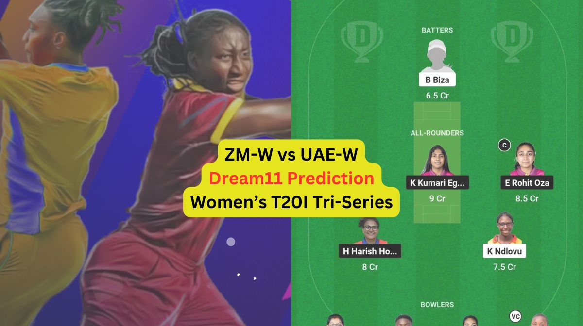 ZM-W vs UAE-W Dream11 Prediction in Hindi