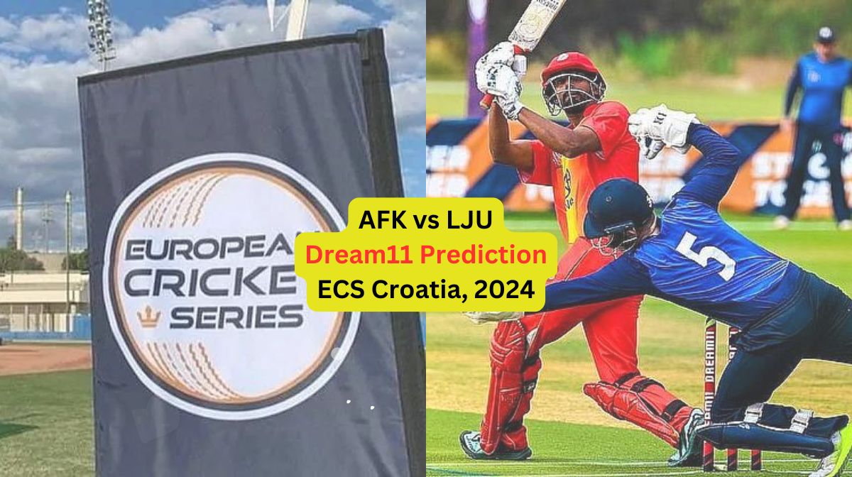 AFK vs LJU Dream11 Prediction in Hindi, Match 36 प्लेइंग इलेवन, पिच रिपोर्ट, Dream11 Team – ECS Croa...