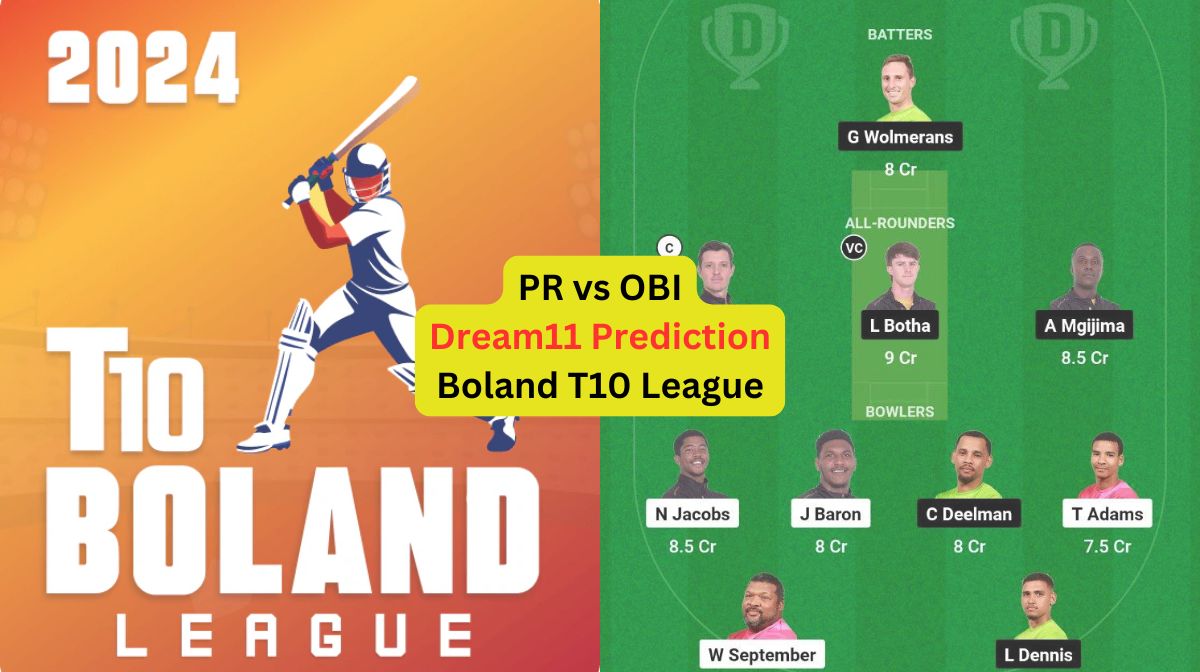 PR vs OBI Dream11 Prediction