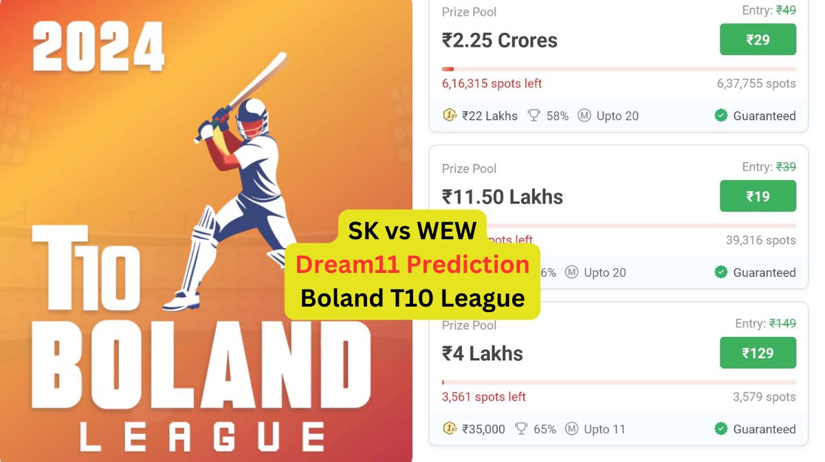 SK vs WEW Dream11 Prediction