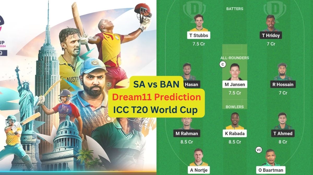 SA vs BAN Dream11 Prediction in Hindi