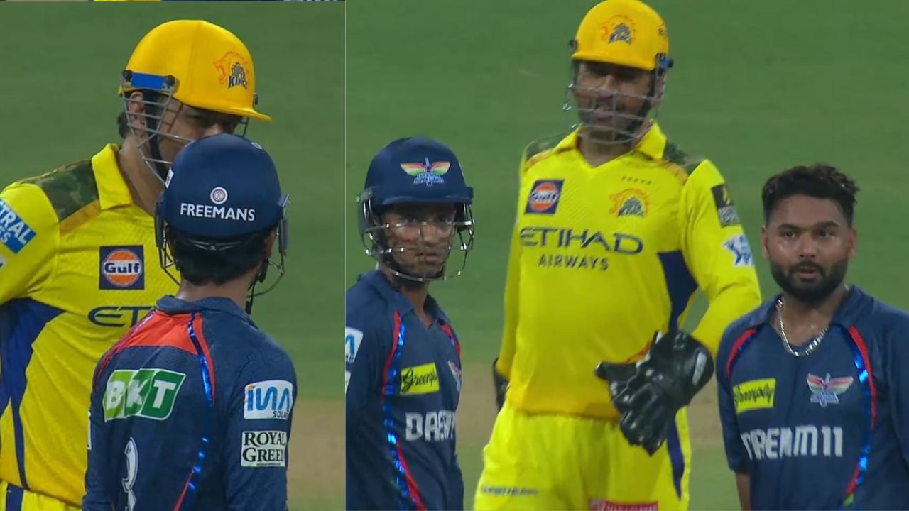 CSK vs LSG Fight 123