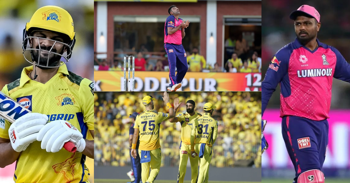 CSK vs RR: संजू सैमसन की इस बेवकूफी के चलते चेन्नई की हुई आसान जीत, ऋतुराज के बल्ले से निकली आंधी, 5...