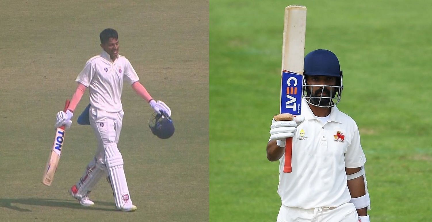 Yash Dhull-Ajinkya Rahane