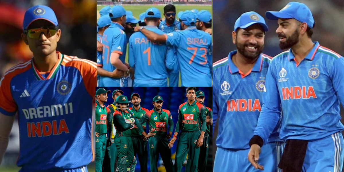 Indian team ready for 3 ODI series against Bangladesh Shubman Gill can be the captain Rohit-Virat re...