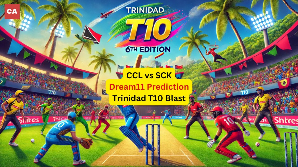 CCL vs SCK Trinidad T10 Blast