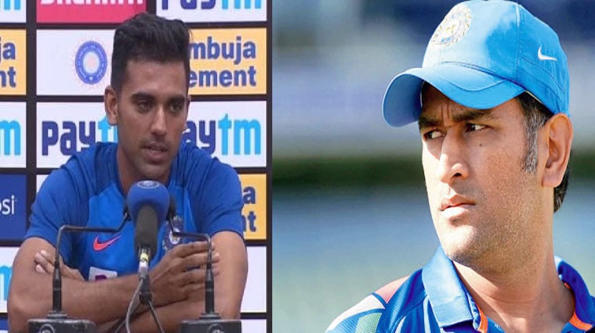 deepak chahar-MS Dhoni