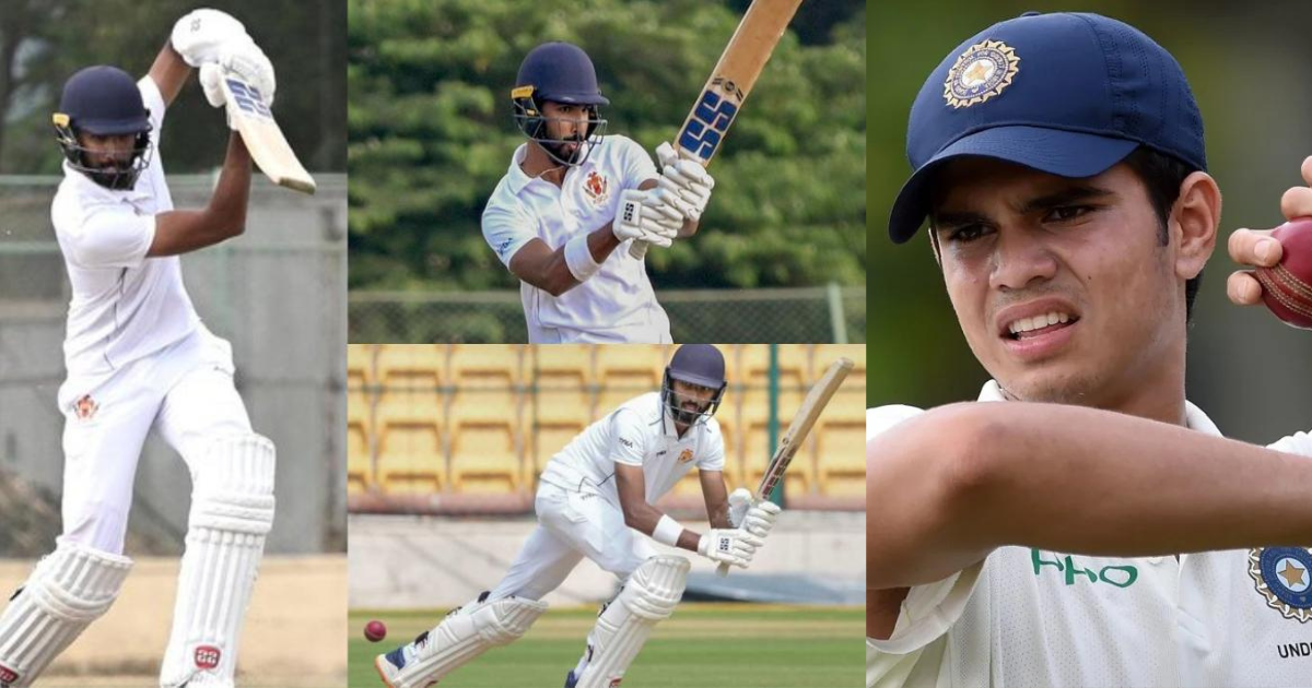 devdutt-padikkal-hits-century-in-ranji-trophy-2024-against-arjun tendulkar team goa