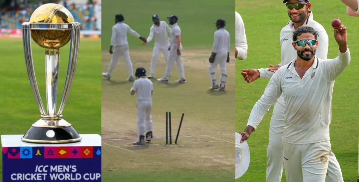 dharmendrasinh jadeja took 2 wickets in irani cup rest of india vs saurashtra ahead world cup 2023