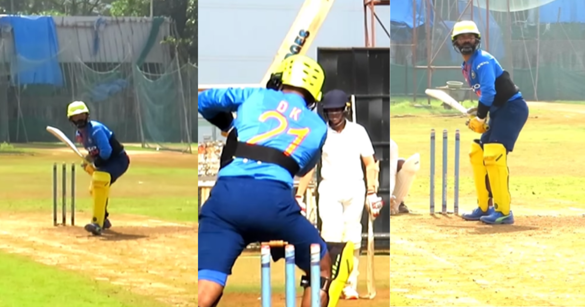 "बल्ले में अभी भी शोर बाकी है", 38 की उम्र में Dinesh Karthik को है वापसी की उम्मीद, VIDEO शेयर कर र...