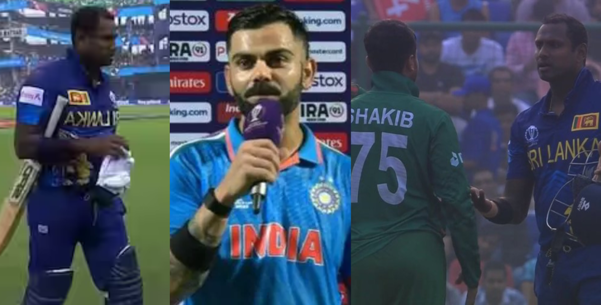 dinesh karthik blames angelo mathews for time out decision in world cup 2023