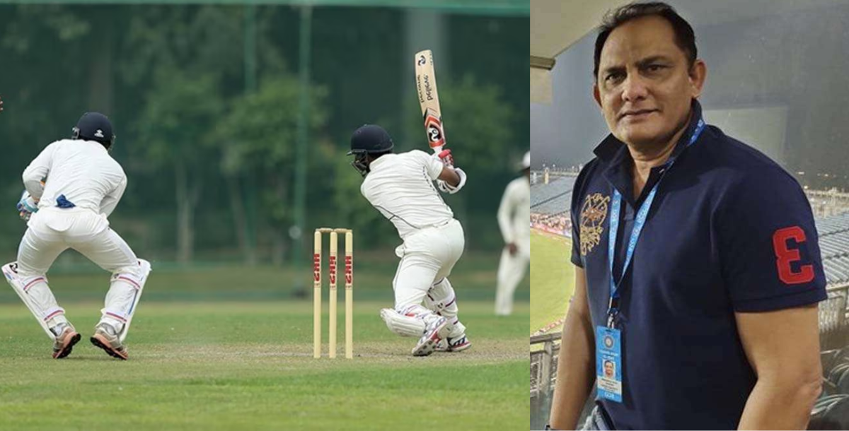 mohammad azharuddin smashed 58 runs against tripura in vijay hazare trophy 2023