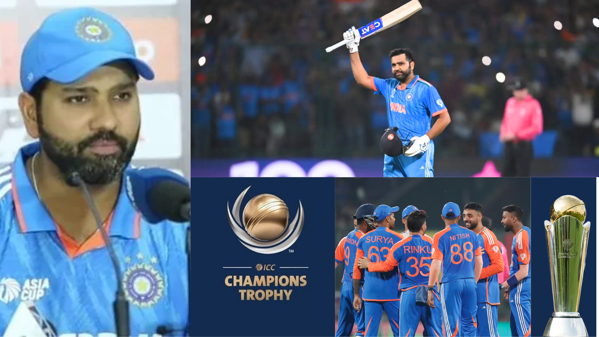 चैंपियंस ट्रॉफी साबित होने वाली है  Rohit Sharma की आखिरी, 3 मैचों में 2 फिफ्टी जड़ने वाला लेगा जगह