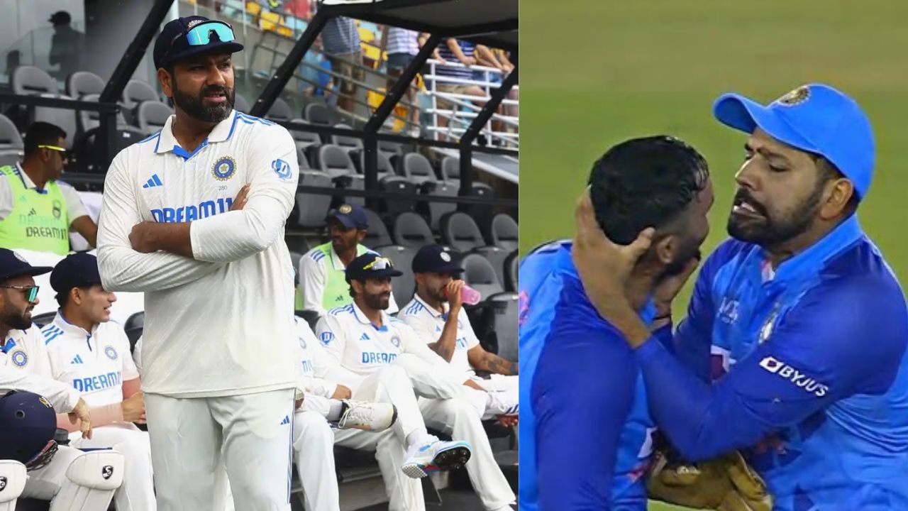 Rohit Sharma With Dinesh