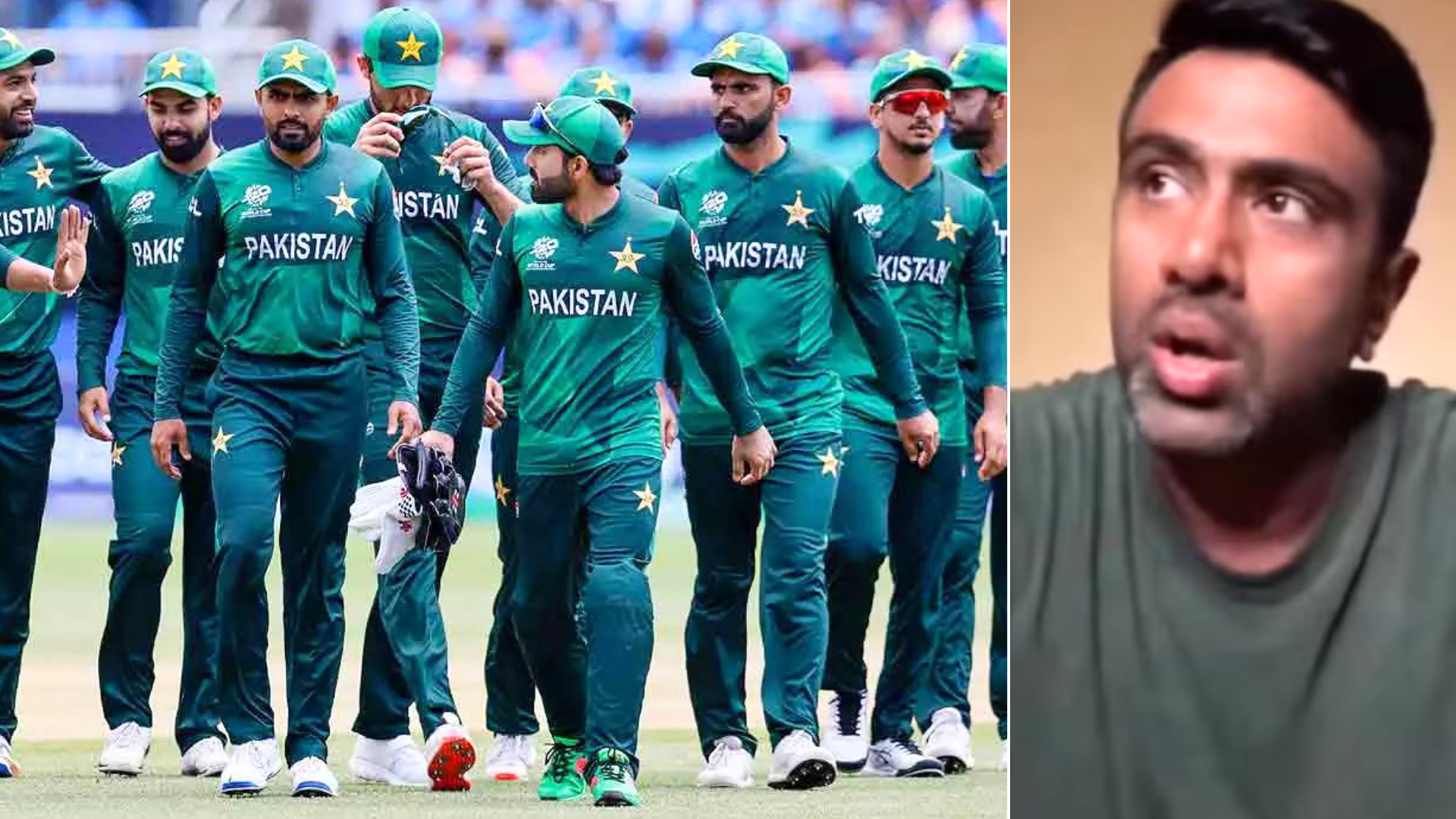 R Ashwin and Pakistan Cricket Team