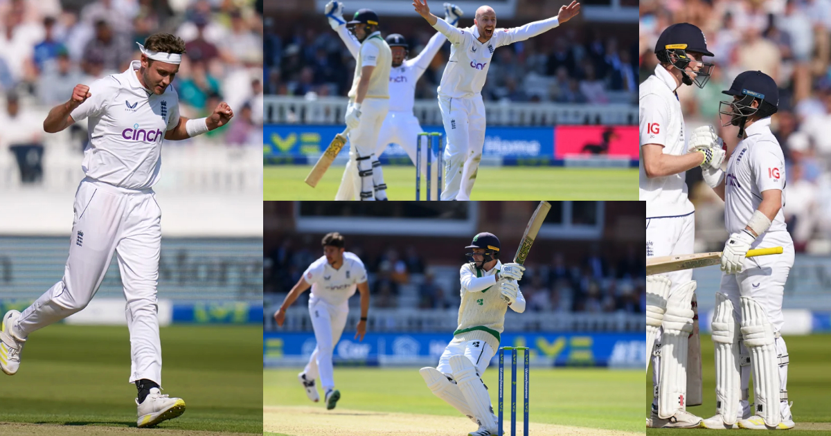 WATCH: 36 की उम्र में स्टुअर्ट ब्रॉड ने काटा बवाल, 42 गेंदों में तोड़ा 16 साल पुराना रिकॉर्ड, ताश के...