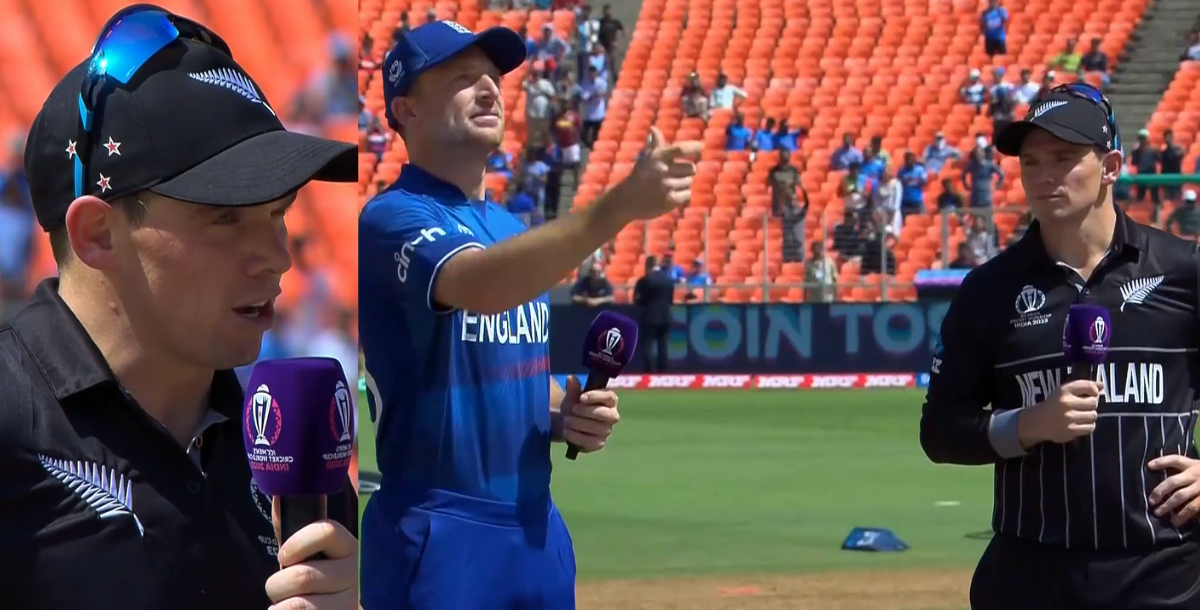 eng vs nz new zealand won the toss and elected to bat first against england in 1st wc 2023 match