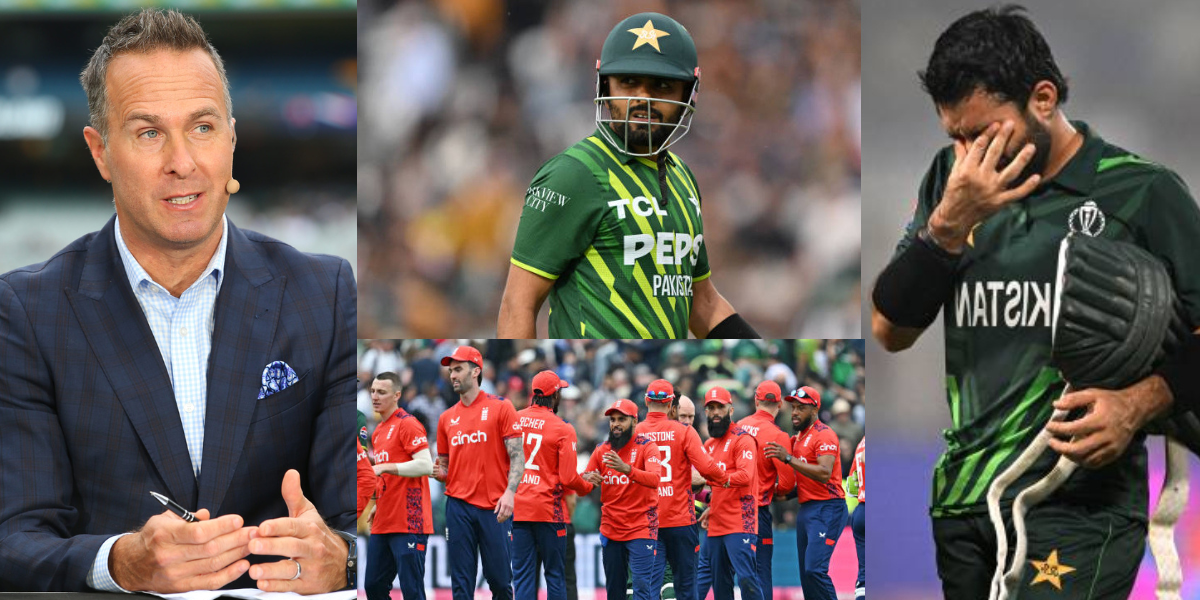 eng vs pak Pakistani journalist apologized to Michael Vaughan after Pakistan team lost in T20 series