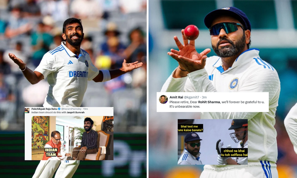 Jasprit Bumrah - Rohit Sharma TR - Gabba Test