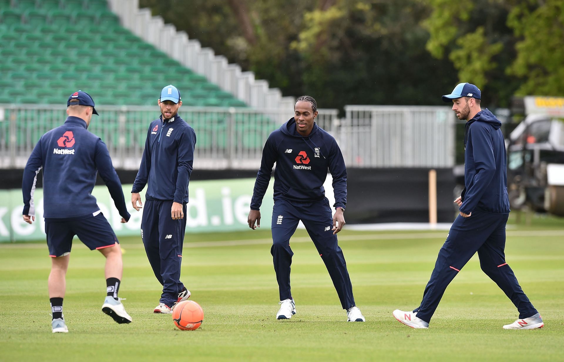 jofra archer with england cricket team