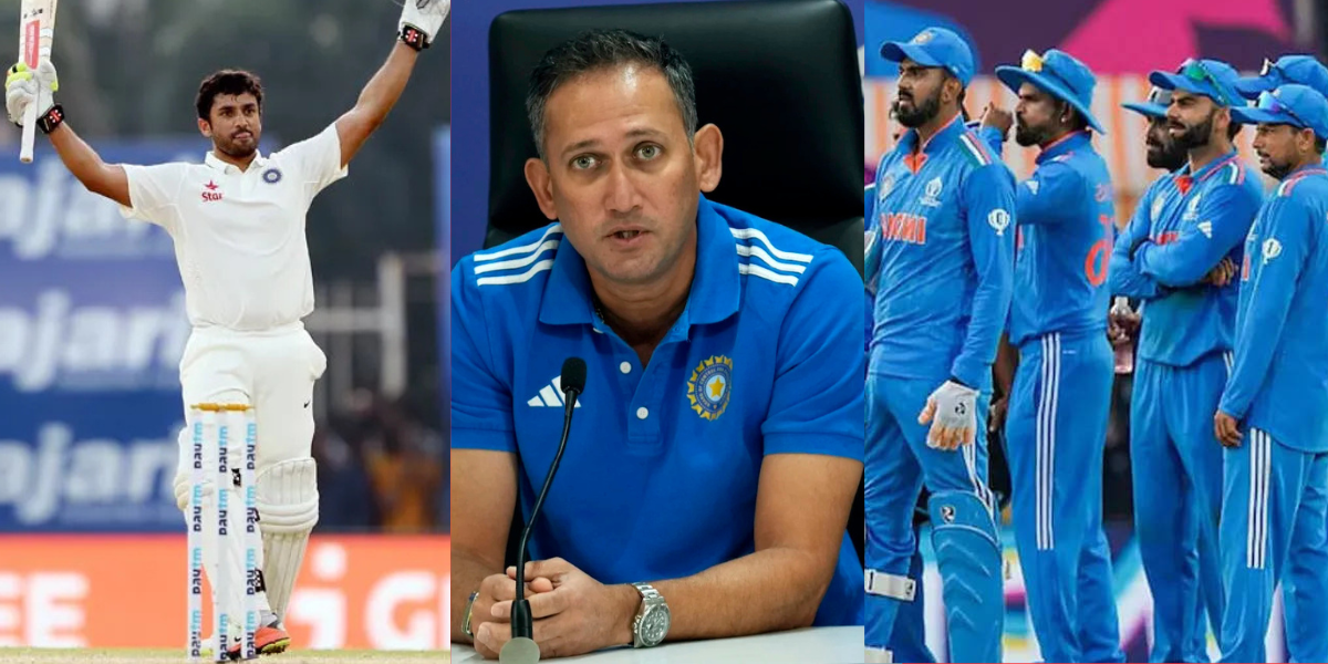 Agarkar ready to gave another chance to Karun Nair's in team india will give in this series final he...