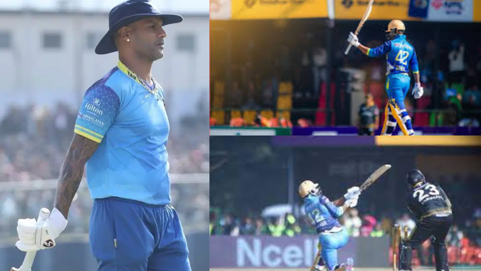 6,6,6,6,6,6.... नेपाल टी20 लीग खेल रहे Shikhar Dhawan के बल्ले से आया तूफान, गेंदबाजों का बनाया मजाक...