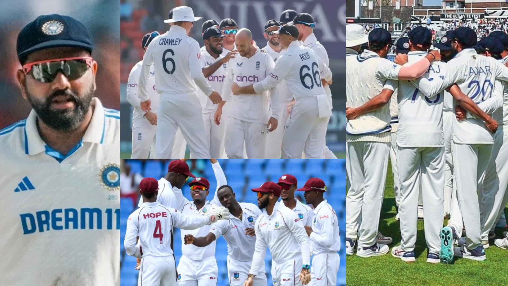 इंग्लैंड और वेस्टइंडीज के खिलाफ टेस्ट सीरीज के लिए 18 सदस्यीय Team India फिक्स! पंत कप्तान, 5 बर्बाद...