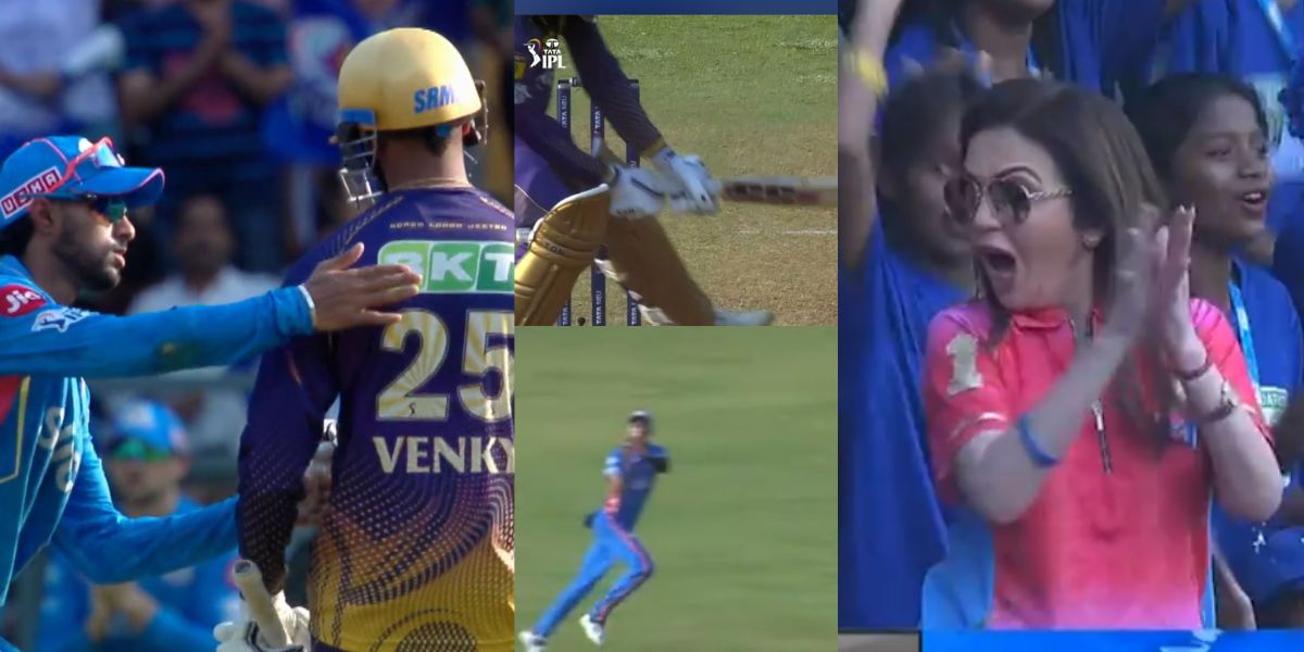 VIDEO: तिलक ने पेश की खेल भावना की मिसाल, वेंकटेश अय्यर को शतक के बाद दी बधाई, झूम उठीं नीता अंबानी