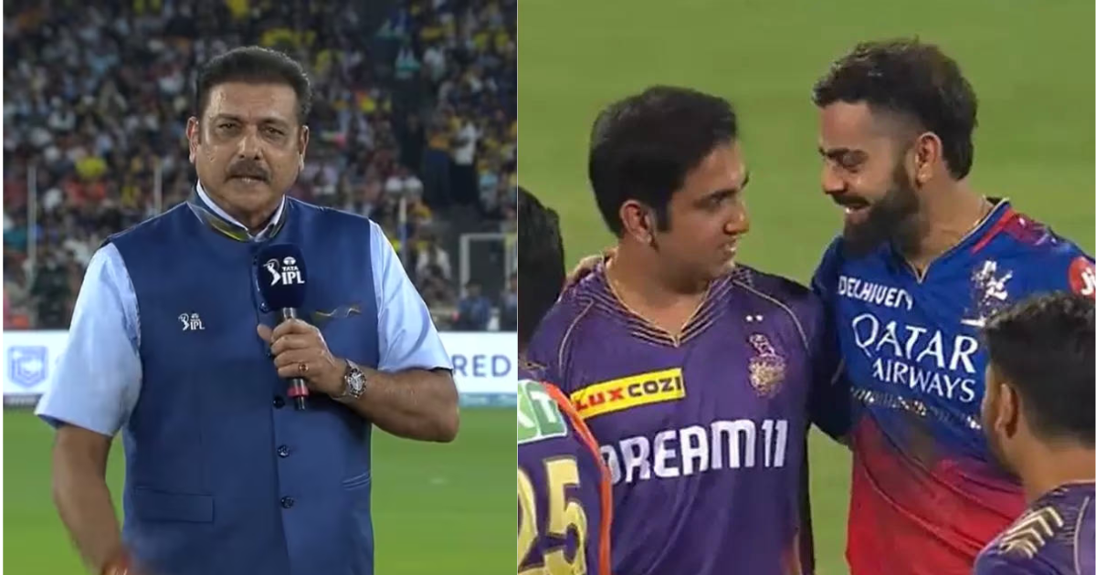 fight between virat kohli and gautam gambhir ended ravi shastri said gave both them oscar award