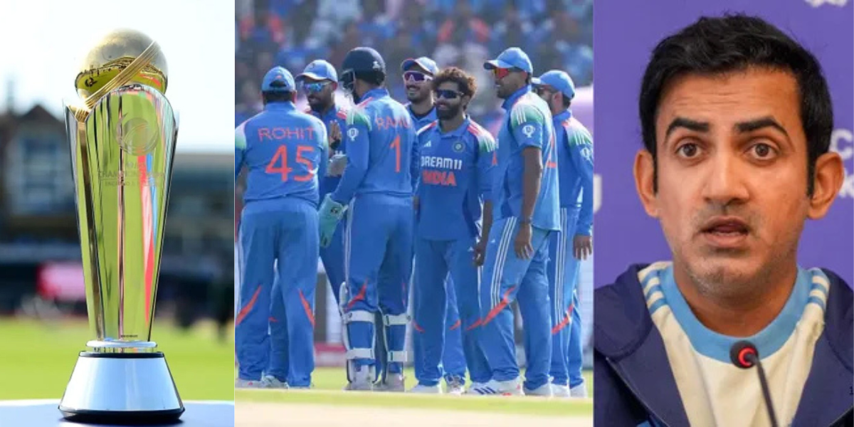 Before Champions Trophy 2025 Gautam Gambhir dropped this player from squad for include his favorite...