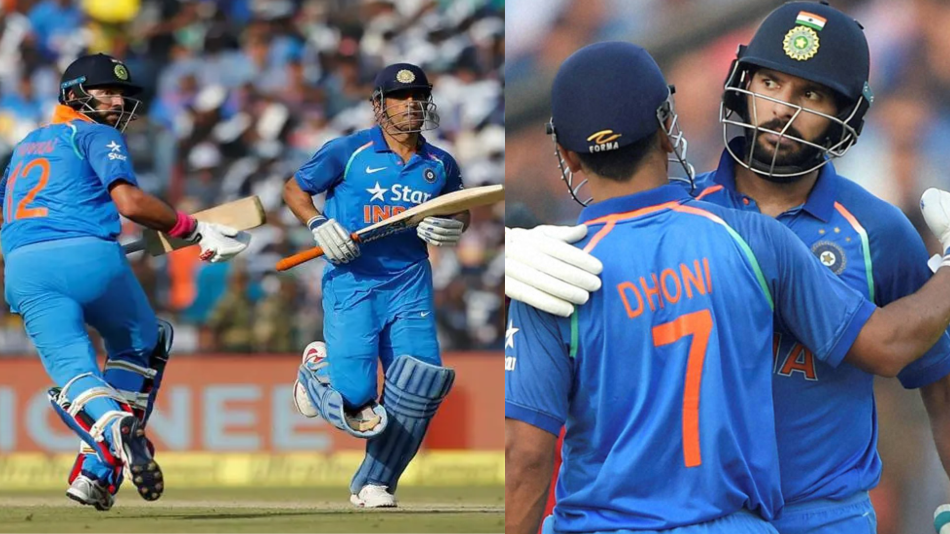 6,6,6,6,6,6..... 25/3 फिर क्रीज पर जम गए युवी-माही, अंग्रेजों के छक्के छुड़ाते हुए भारत को पहुंचा डाल...