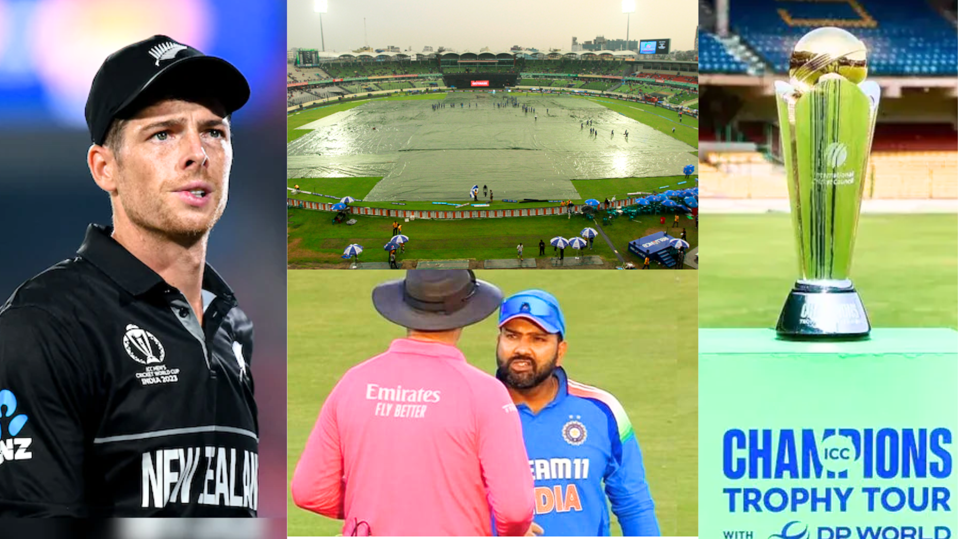 IND vs NZ: फाइनल मैच में अगर हुई बारिश, तो इस टीम को सौंप दी जाएगी चैंपियंस ट्रॉफी