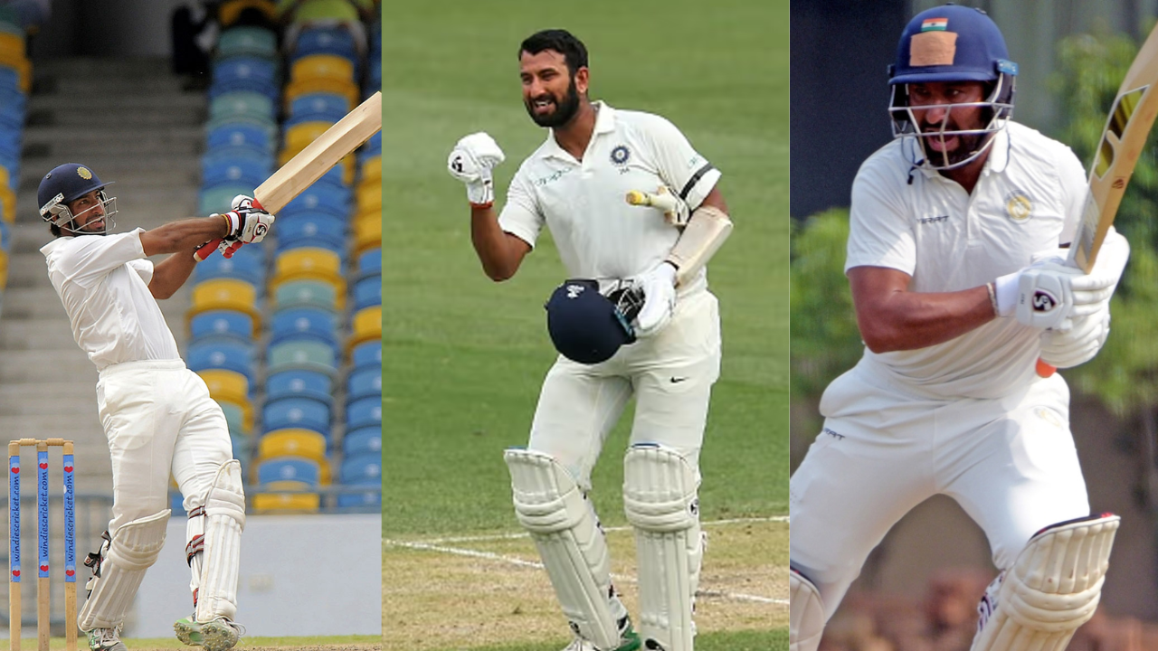 cheteshwar pujara 352 Runs