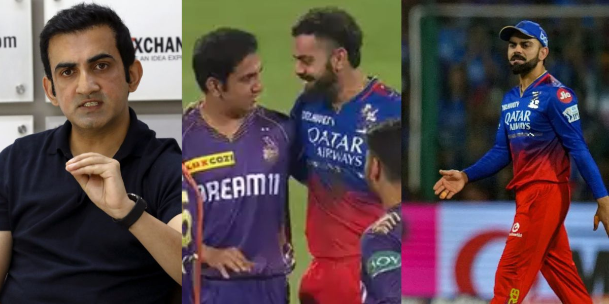 gautam gambhir gave big statement on hugging virat kohli matter