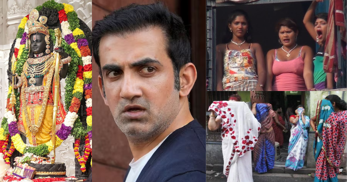 gautam gambhir meet sex workers women on occasion of ram mandir consecration