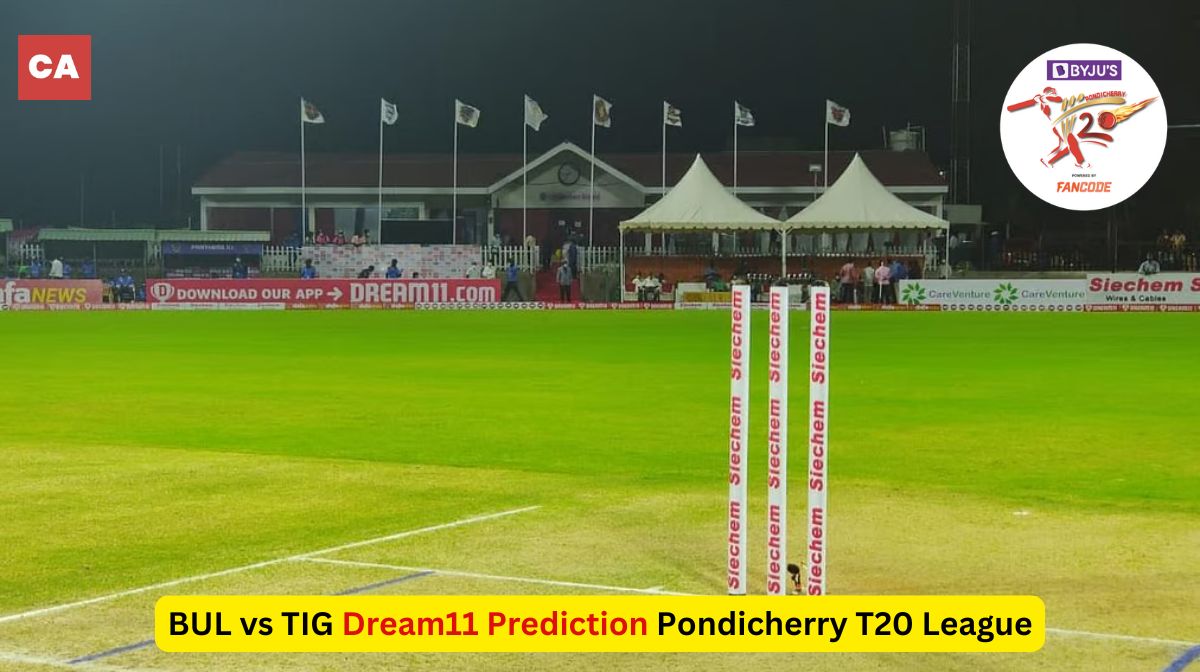BUL vs TIG Pondicherry T20