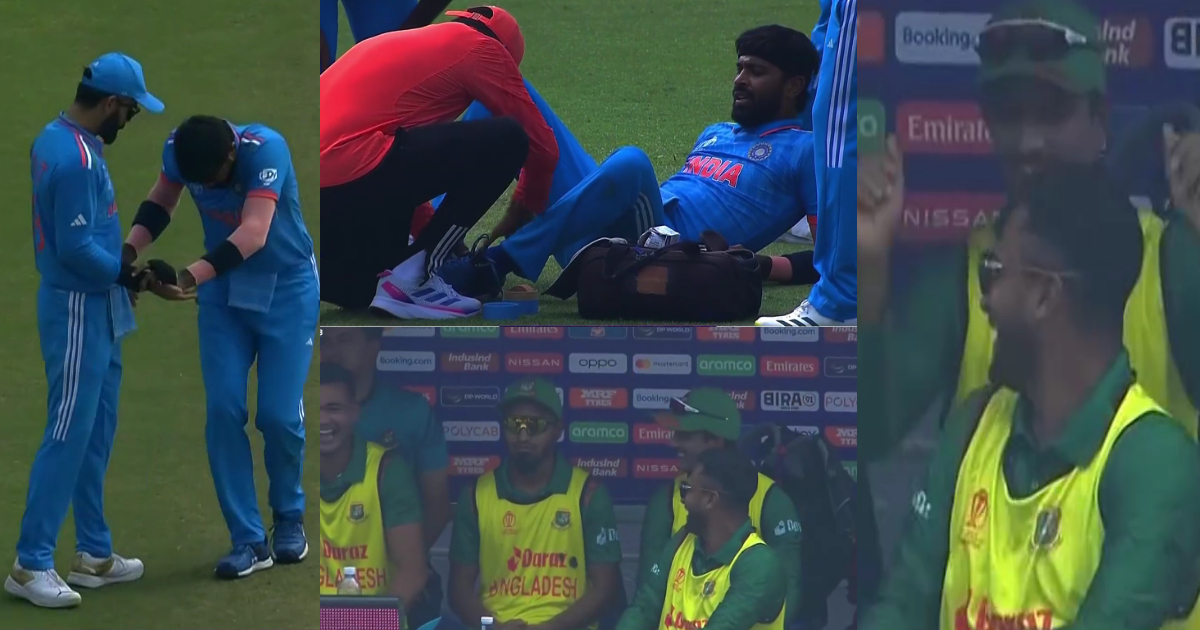 Hardik Pandya के चोटिल होने पर शाकिब अल हसन ने उड़ाया मजाक, शर्मनाक हरकत का VIDEO वायरल