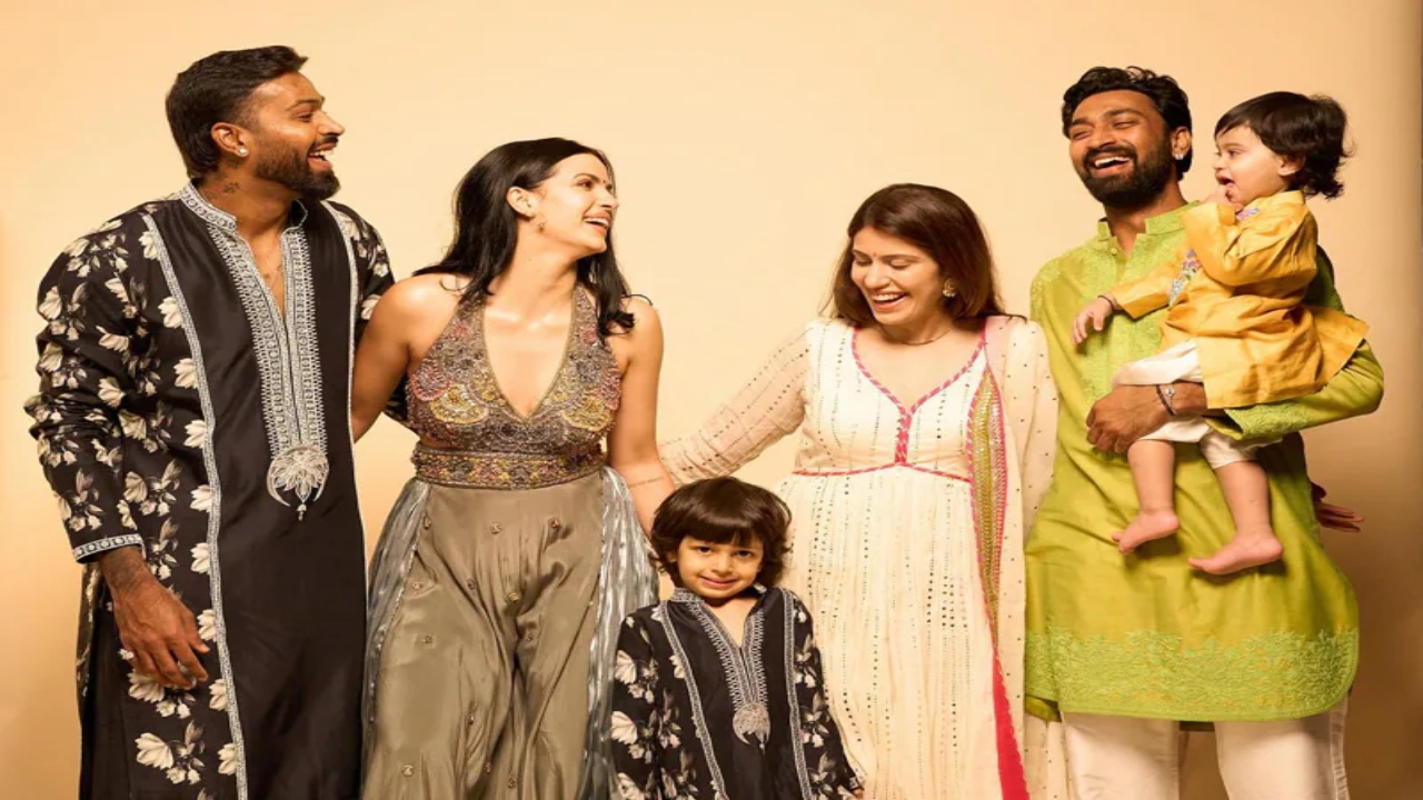 Hardik Pandya Family
