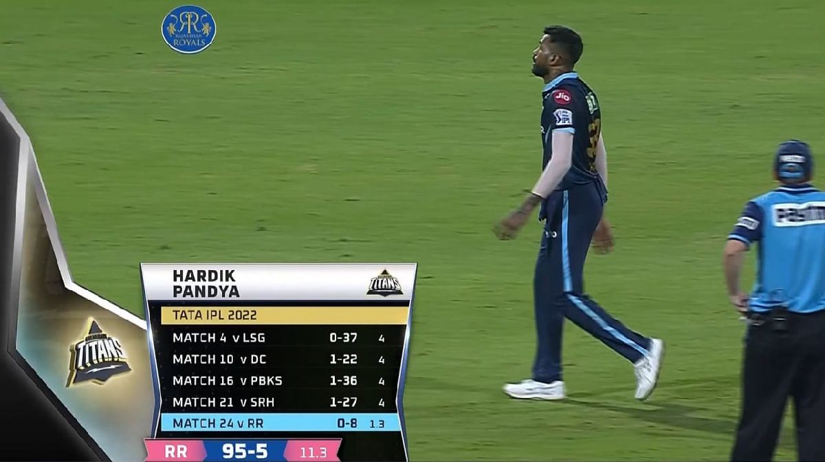 hardik pandya not to fit