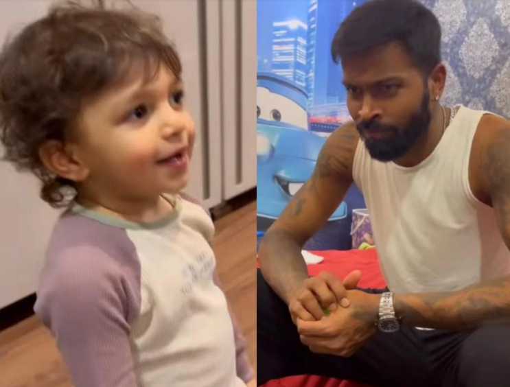 Hardik Pandya son Video